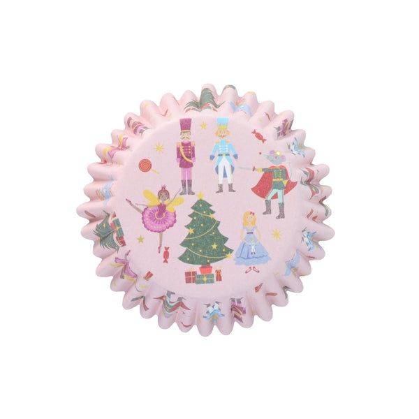 PME Nutcracker Foil Lined Cupcake Cases x 30
