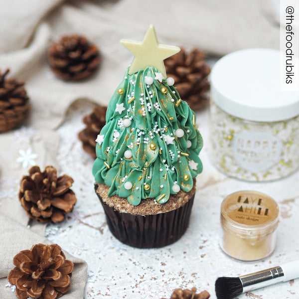 Faye Cahill Cake Design Edible Lustre Dust - Mocha