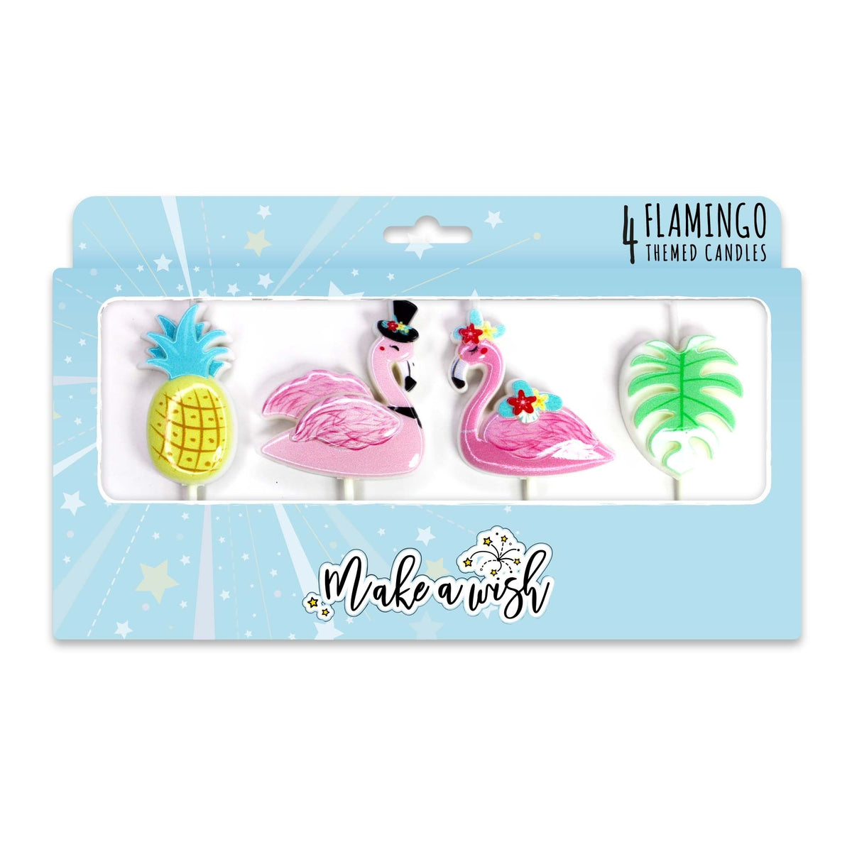 Make A Wish Flamingo Candle Set
