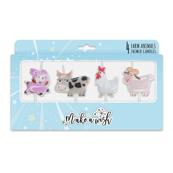 Make A Wish Farm Animals Candle Set