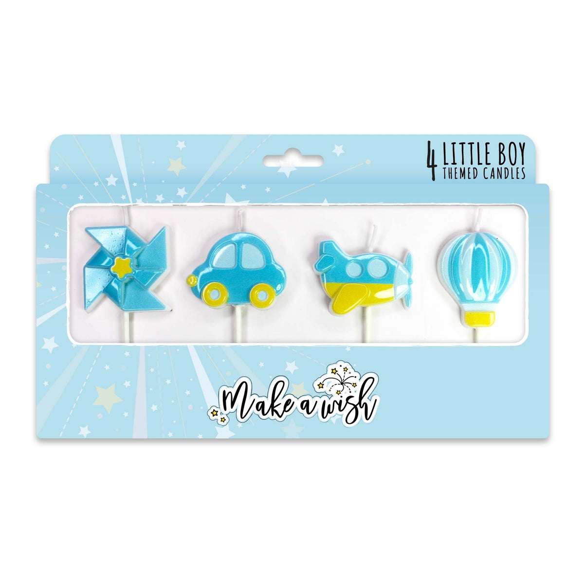 Make A Wish Little Boy Candle Set