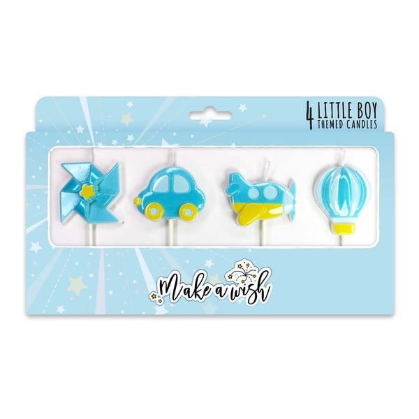 Make A Wish Little Boy Candle Set