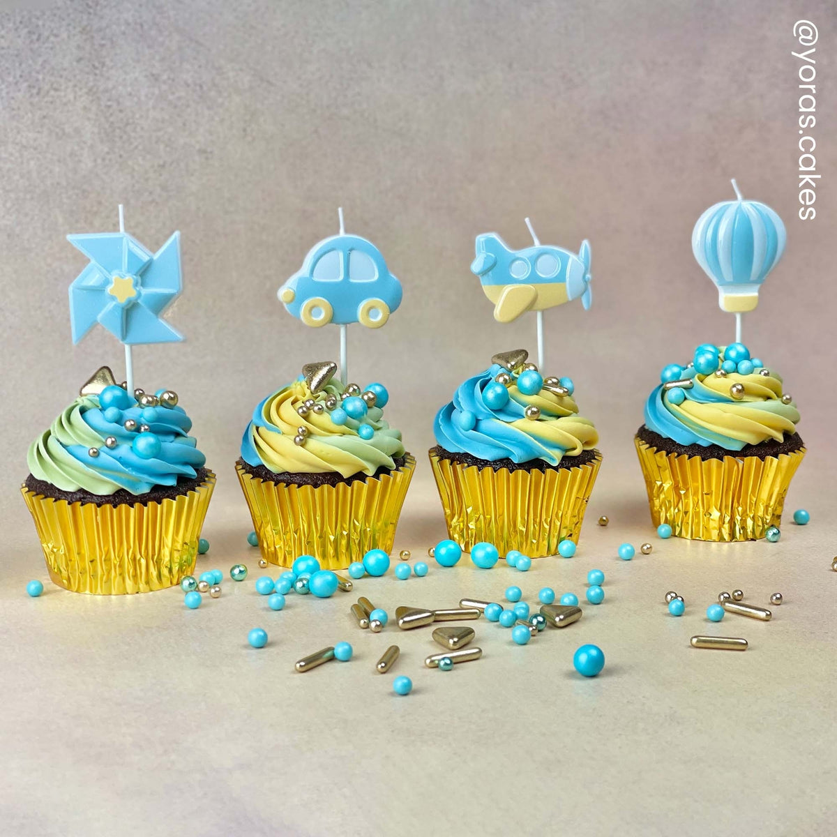 Make A Wish Little Boy Candle Set