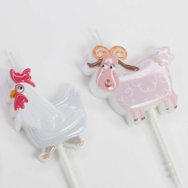 Make A Wish Farm Animals Candle Set