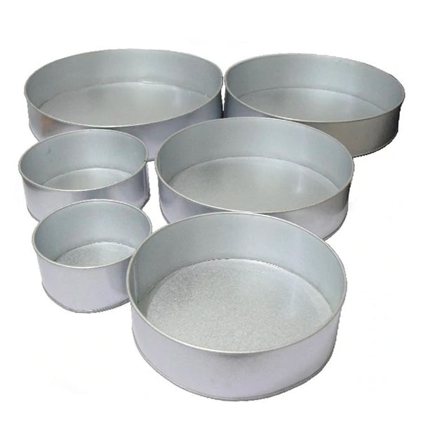 Simply Making Round - 3 Inches Deep - Set of 6 Baking Tins