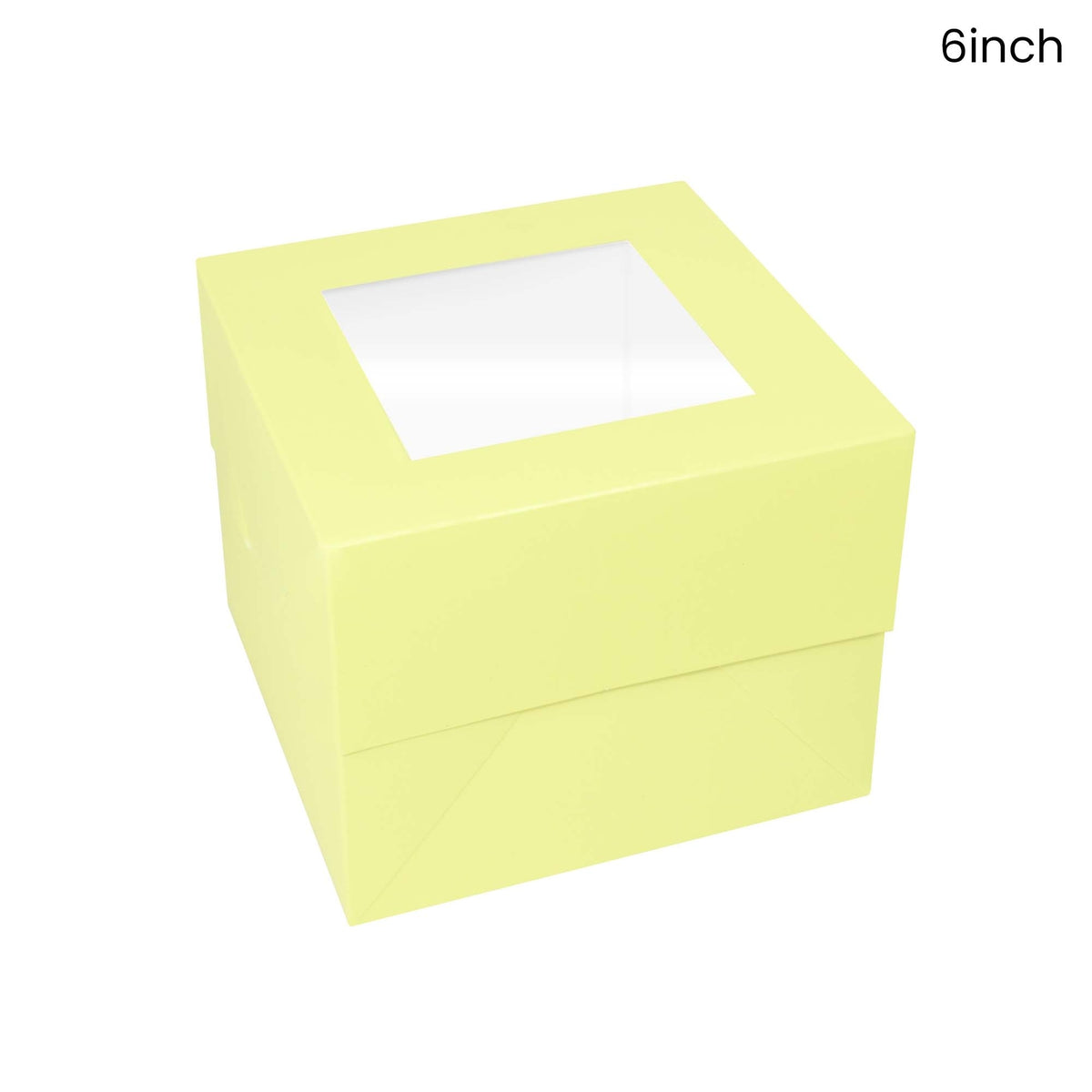 Simply Making Pastel Yellow Cake Box With Window