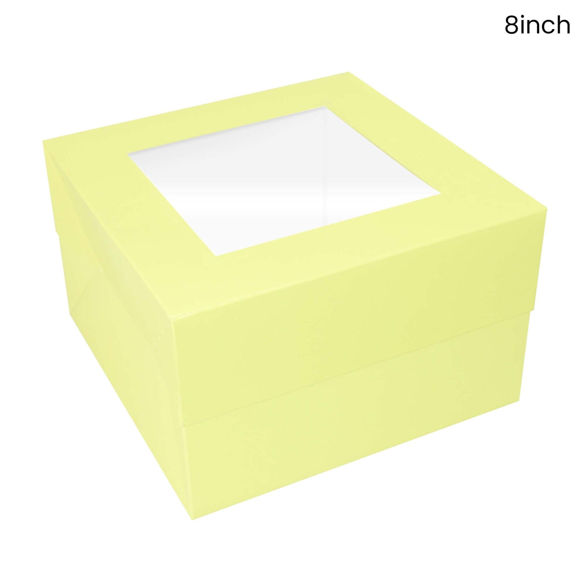 Simply Making Pastel Yellow Cake Box With Window
