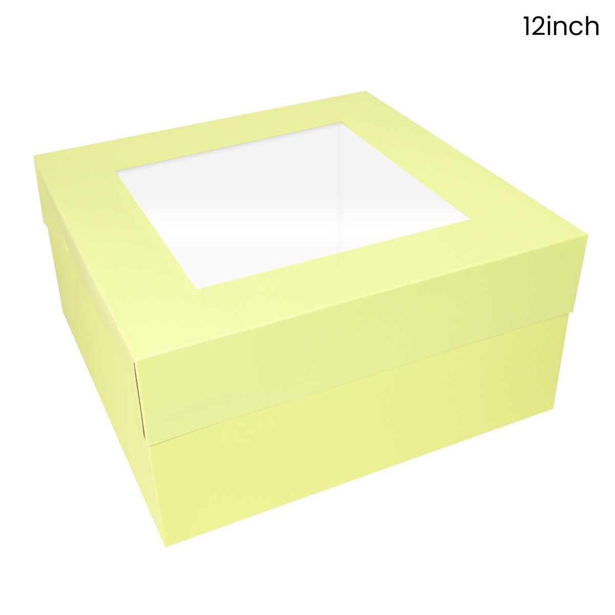 Simply Making Pastel Yellow Cake Box With Window