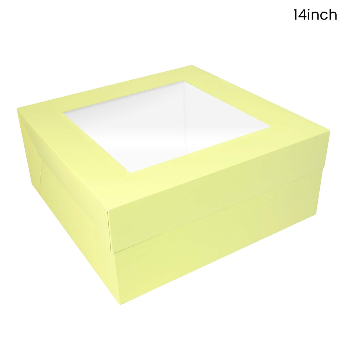Simply Making Pastel Yellow Cake Box With Window
