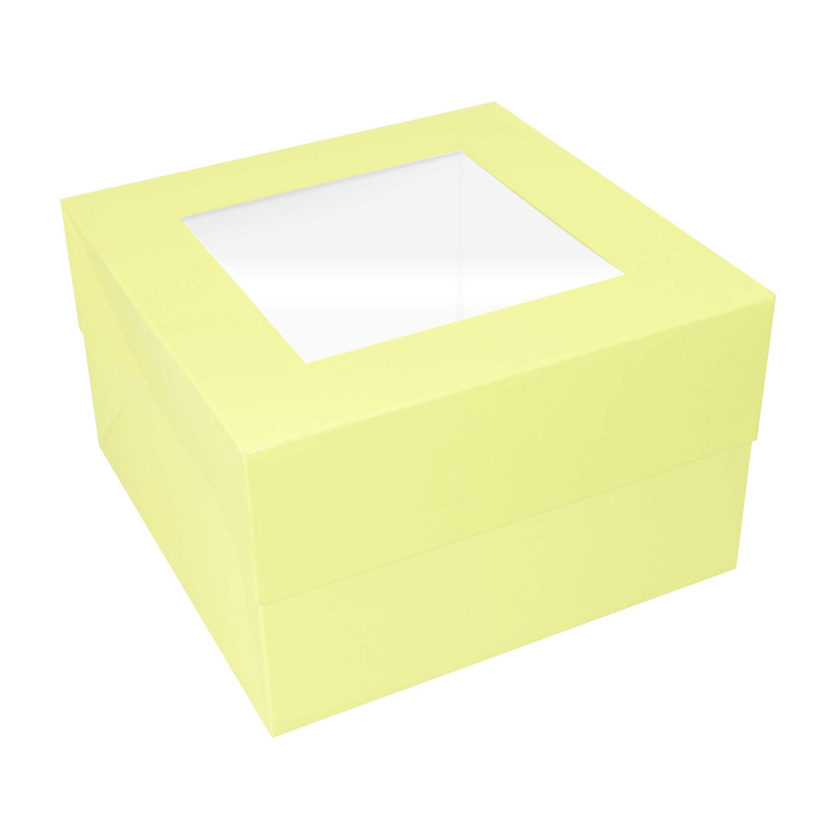 Simply Making Pastel Yellow Cake Box With Window