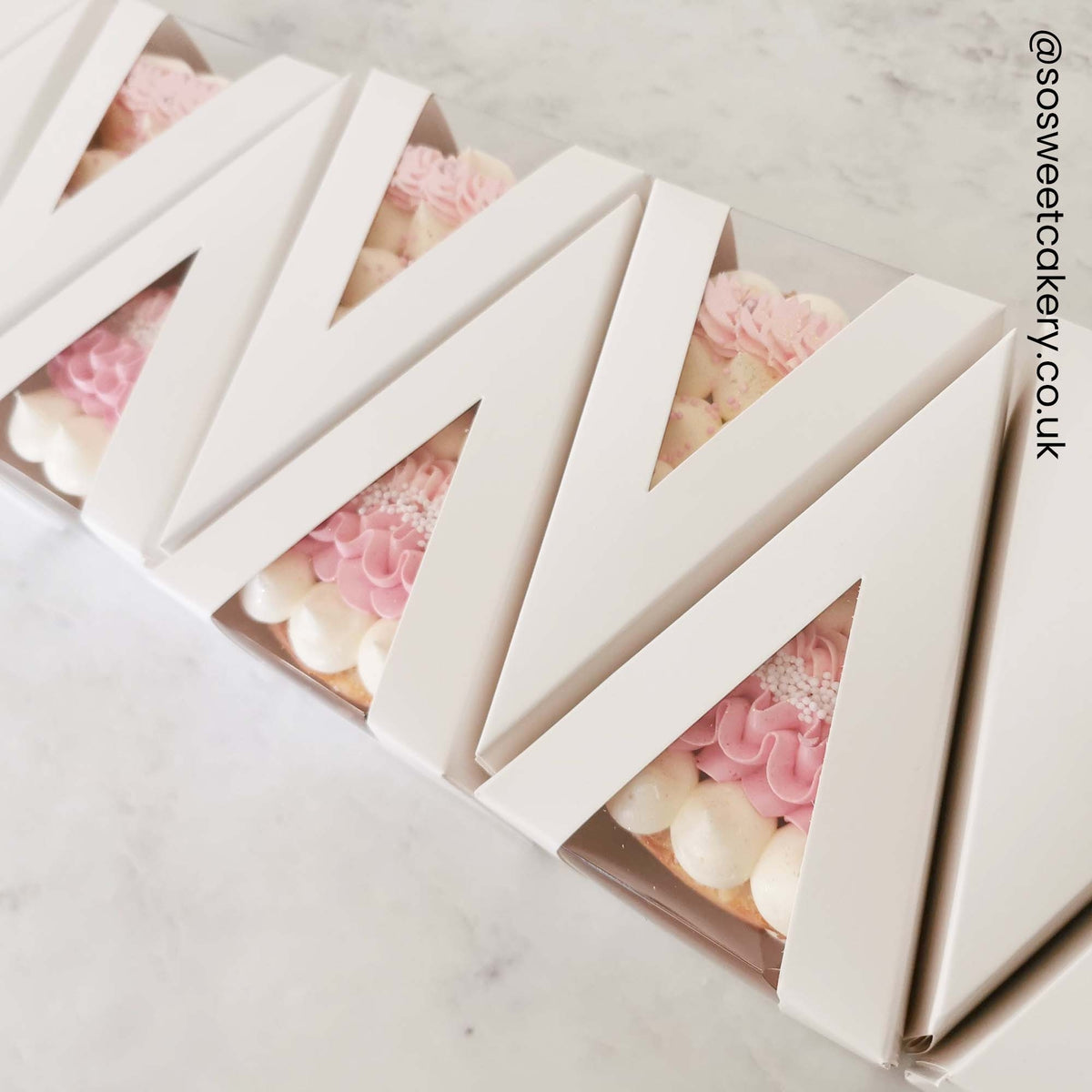 Simply Making Large Cake Slice Box - Pack Of 10