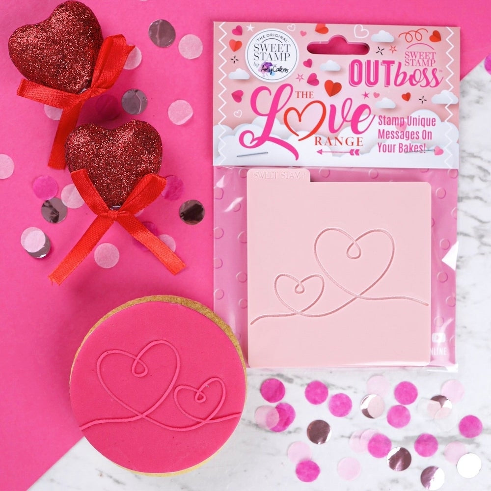 Sweet Stamp Minimalist Line Heart - OUTboss Love
