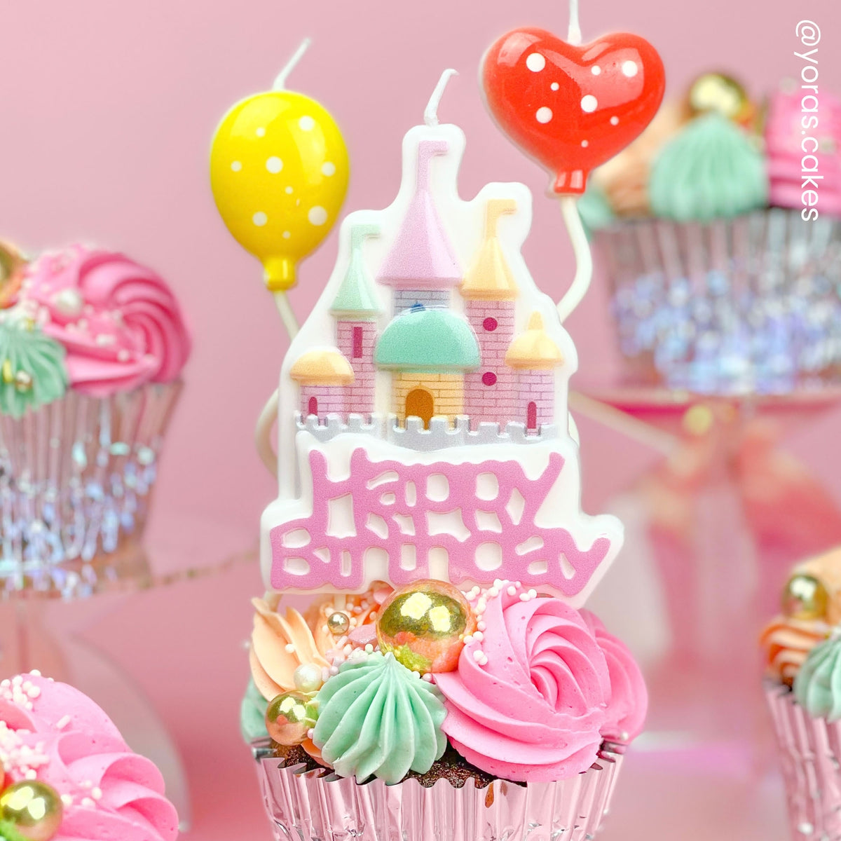 Make A Wish Castle Candle Set