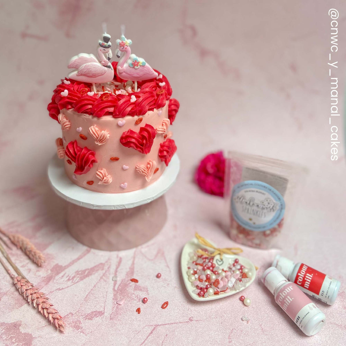 Make A Wish Flamingo Candle Set