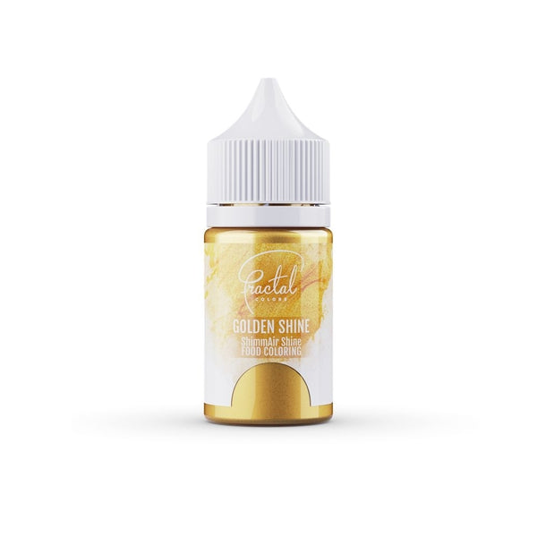 Fractal Colors ShimmAir Shine Airbrush & Icing Colour 33g - Gold Shine