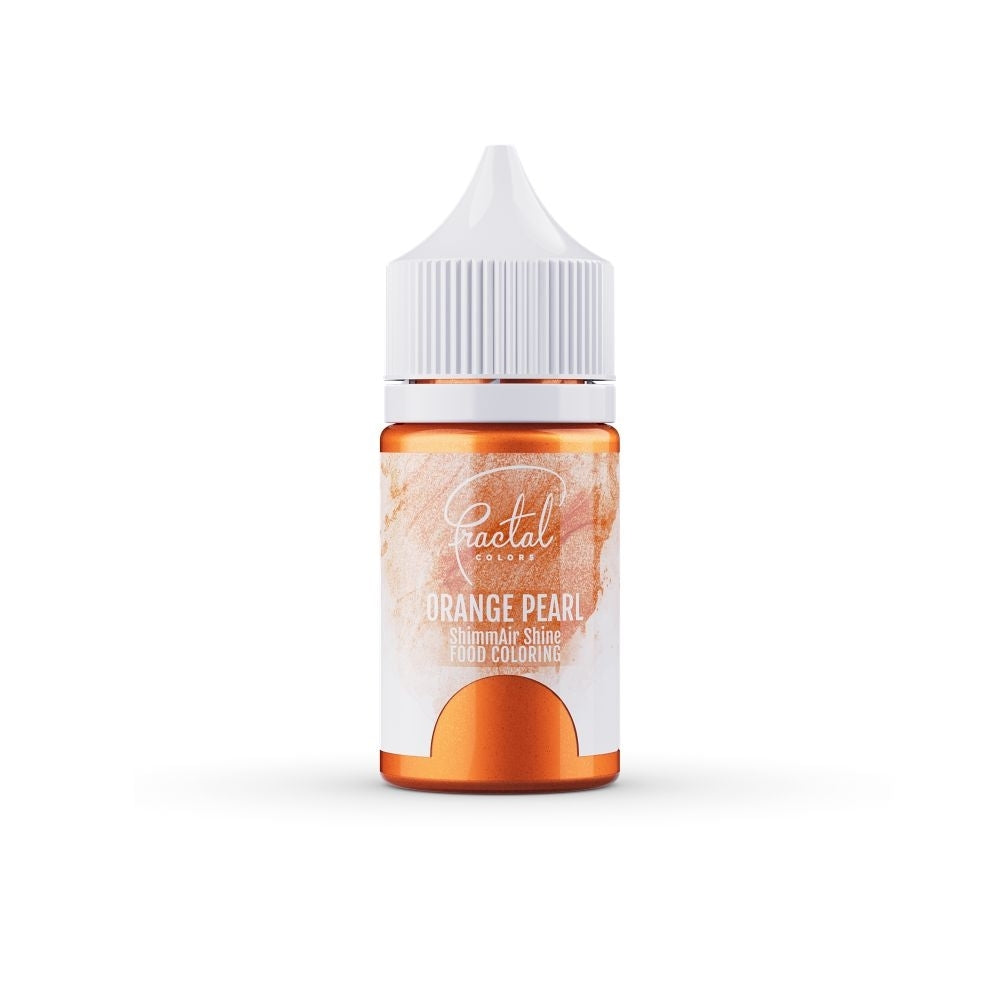 Fractal Colors EXPIRED - Orange Pearl ShimmAir Shine Airbrush & Icing Colour 33g - Fractal Colours [MAY 2025]