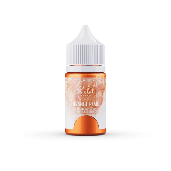 Fractal Colors EXPIRED - Orange Pearl ShimmAir Shine Airbrush & Icing Colour 33g - Fractal Colours [MAY 2025]