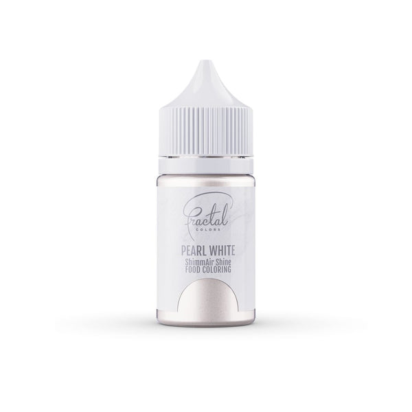 Fractal Colors ShimmAir Shine Airbrush & Icing Colour 33g - Pearl White