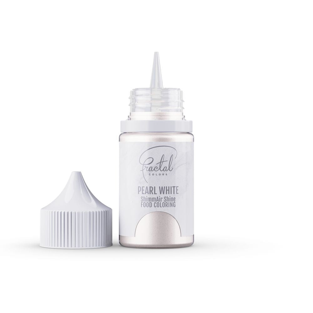 Fractal Colors ShimmAir Shine Airbrush & Icing Colour 33g - Pearl White