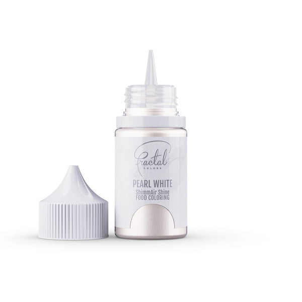 Fractal Colors ShimmAir Shine Airbrush & Icing Colour 33g - Pearl White
