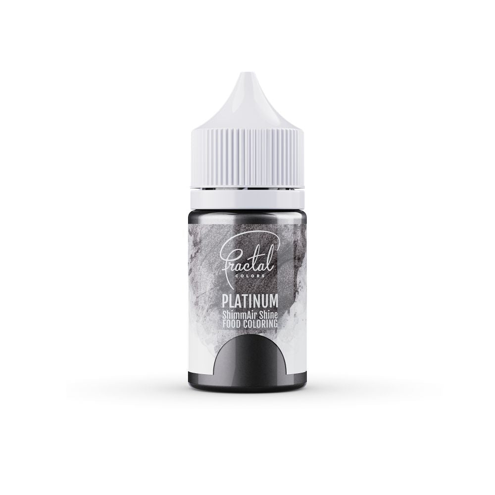 Fractal Colors ShimmAir Shine Airbrush & Icing Colour 33g - Platinum