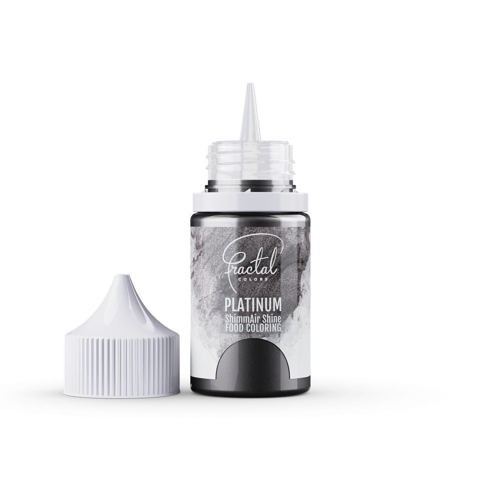 Fractal Colors ShimmAir Shine Airbrush & Icing Colour 33g - Platinum