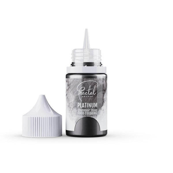 Fractal Colors ShimmAir Shine Airbrush & Icing Colour 33g - Platinum