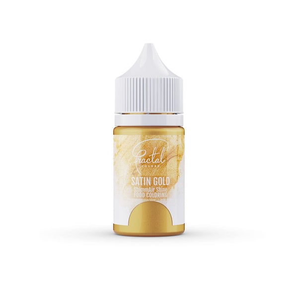 Fractal Colors ShimmAir Shine Airbrush & Icing Colour 33g - Satin Gold