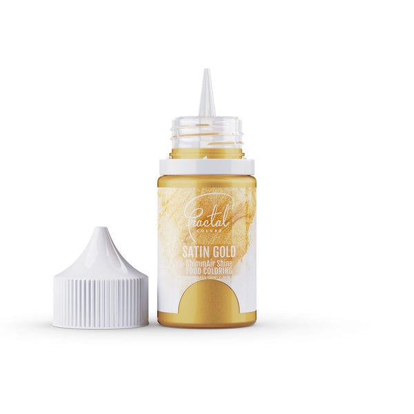 Fractal Colors ShimmAir Shine Airbrush & Icing Colour 33g - Satin Gold