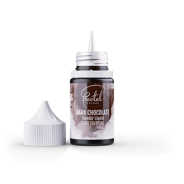 Fractal Colors FlowAir Airbrush Liquid Food Colouring - Dark Chocolate