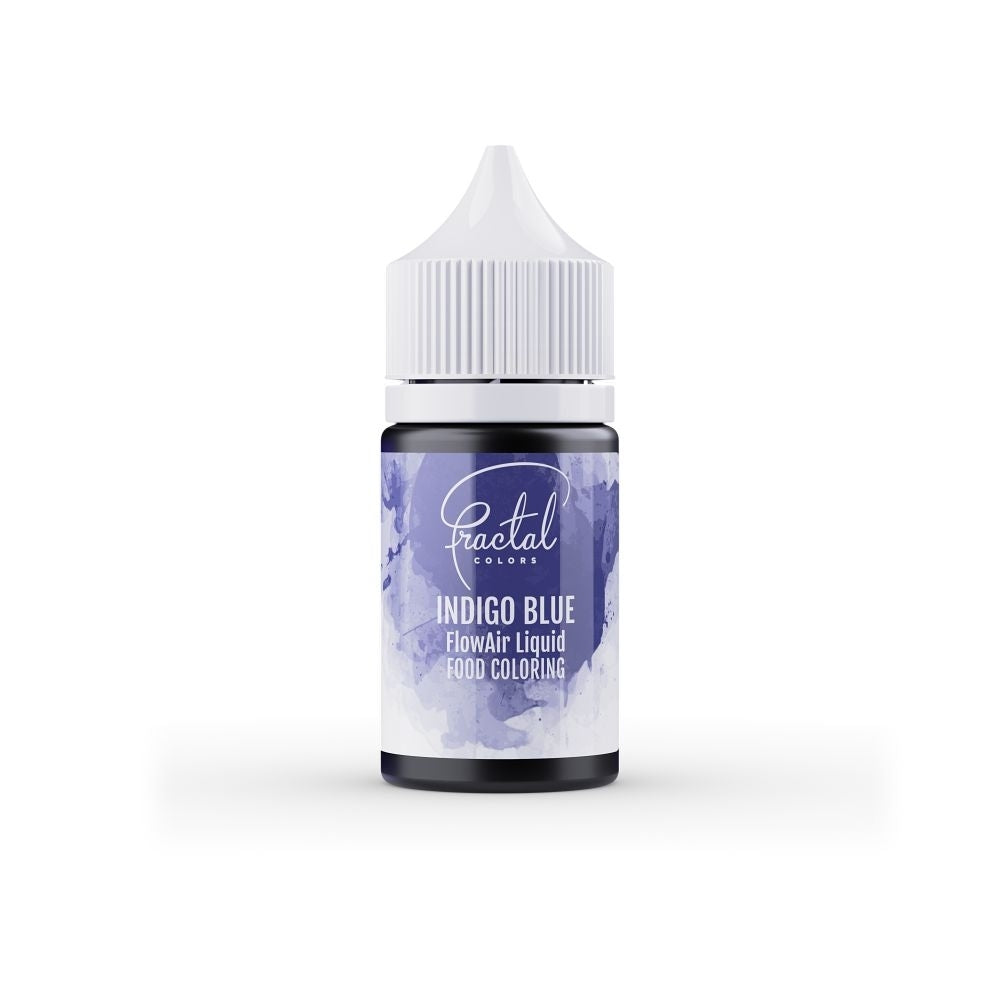 Fractal Colors FlowAir Airbrush Liquid Food Colouring - Indigo Blue