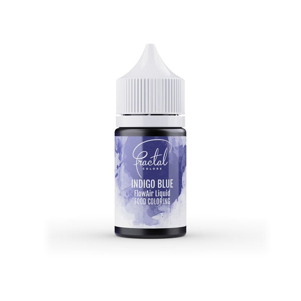 Fractal Colors FlowAir Airbrush Liquid Food Colouring - Indigo Blue
