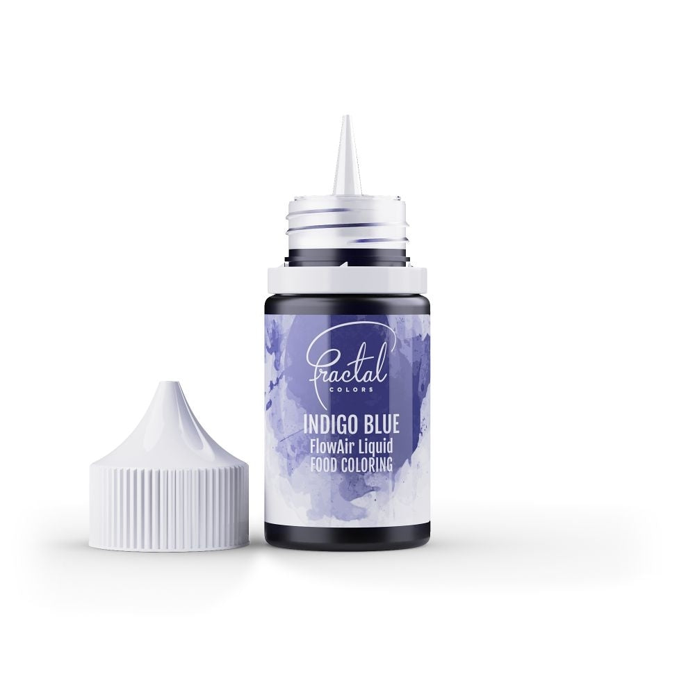 Fractal Colors FlowAir Airbrush Liquid Food Colouring - Indigo Blue