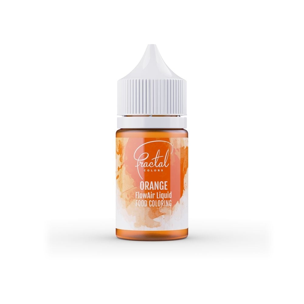 Fractal Colors FlowAir Airbrush Liquid Food Colouring - Orange