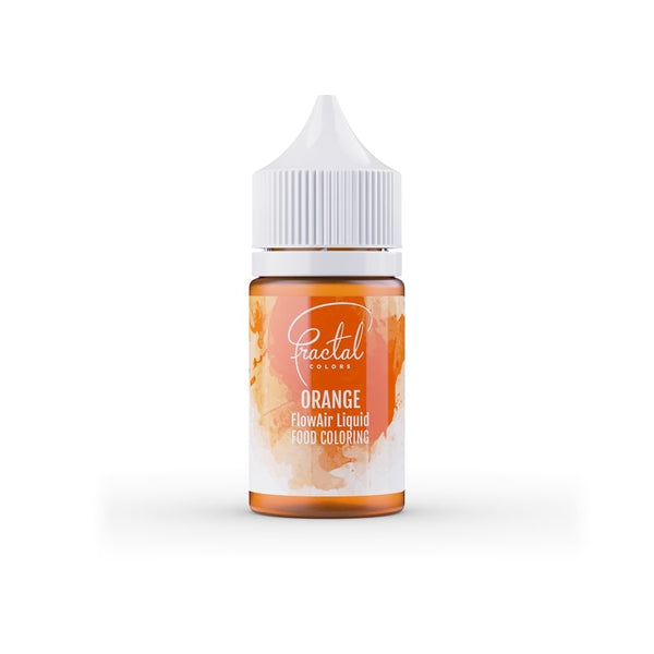 Fractal Colors FlowAir Airbrush Liquid Food Colouring - Orange