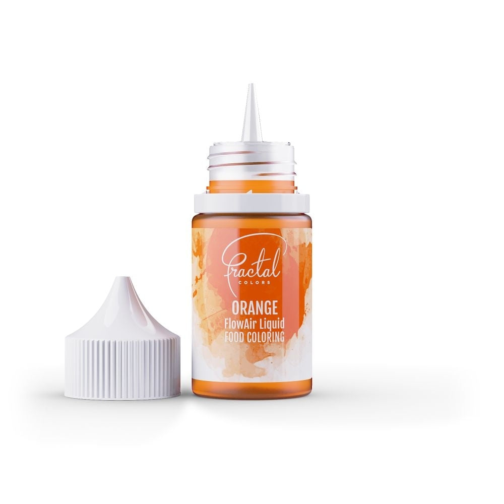 Fractal Colors FlowAir Airbrush Liquid Food Colouring - Orange
