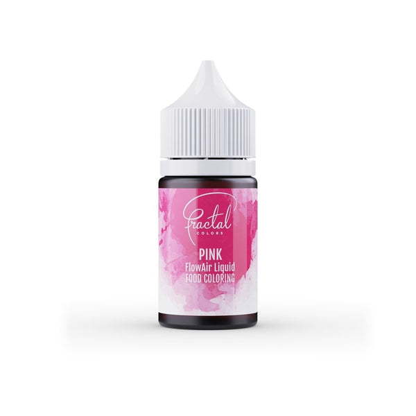 Fractal Colors FlowAir Airbrush Liquid Food Colouring - Pink