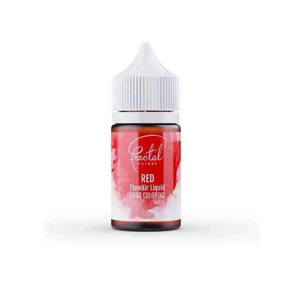 Fractal Colors FlowAir Airbrush Liquid Food Colouring - Red