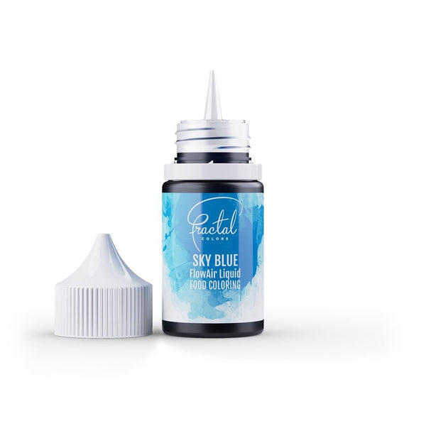 Fractal Colors FlowAir Airbrush Liquid Food Colouring - Sky Blue