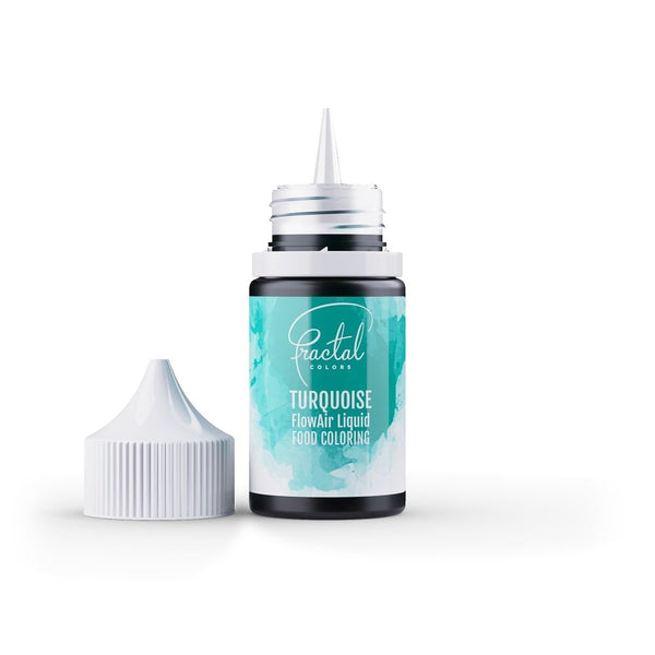 Fractal Colors FlowAir Airbrush Liquid Food Colouring - Turquoise