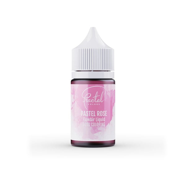 Fractal Colors FlowAir Airbrush Liquid Food Colouring - Pastel Rose