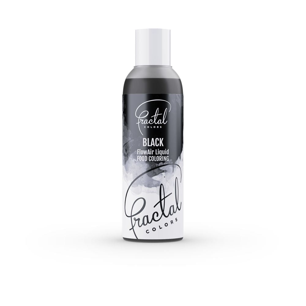 Fractal Colors FlowAir Airbrush Liquid Food Colouring - Black
