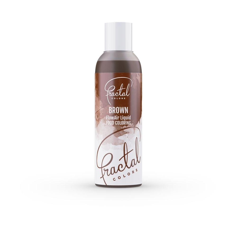 Fractal Colors FlowAir Airbrush Liquid Food Colouring - Brown
