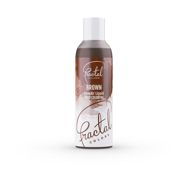 Fractal Colors FlowAir Airbrush Liquid Food Colouring - Brown