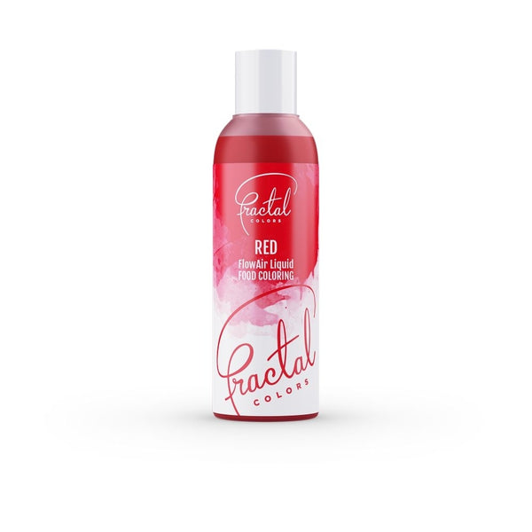 Fractal Colors FlowAir Airbrush Liquid Food Colouring - Red