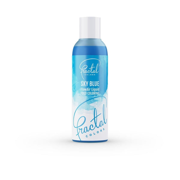 Fractal Colors FlowAir Airbrush Liquid Food Colouring - Sky Blue