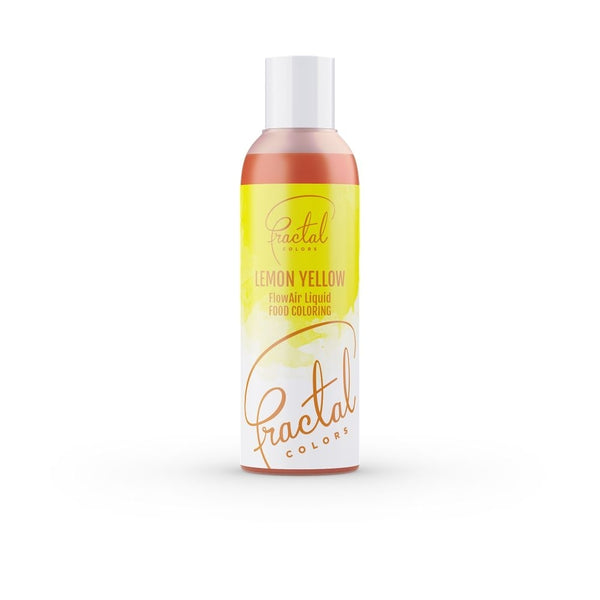 Fractal Colors FlowAir Airbrush Liquid Food Colouring - Lemon Yellow