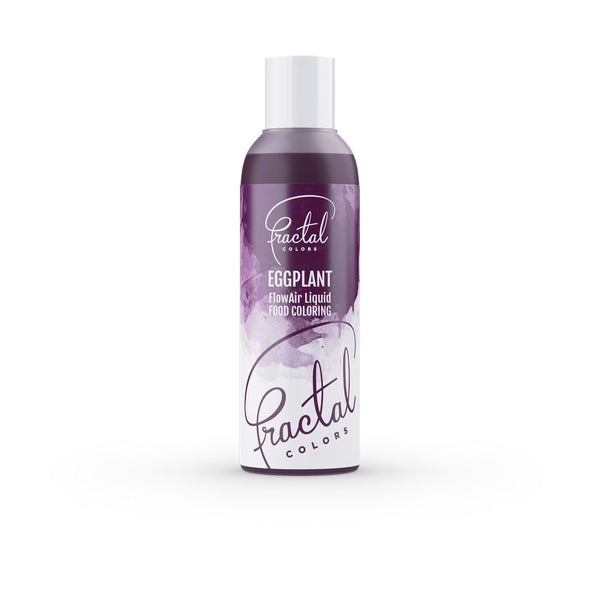 Fractal Colors FlowAir Airbrush Liquid Food Colouring - Eggplant