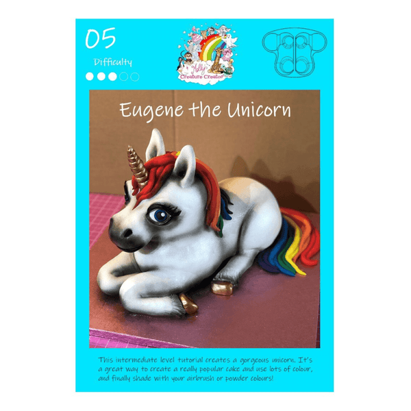 Molly Robbins Eugene The Unicorn Cake Tutorial