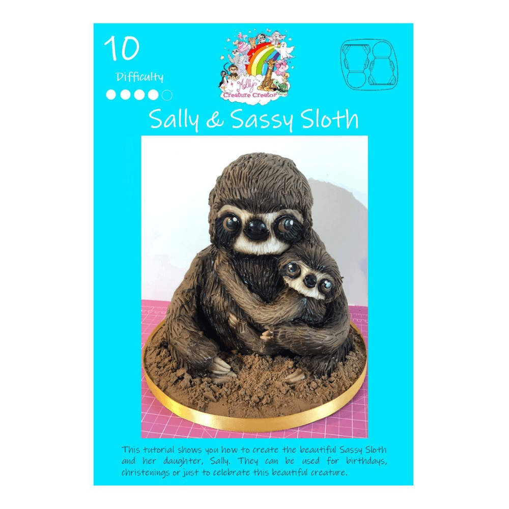Molly Robbins Sally & Sassy Sloth Cake Tutorial